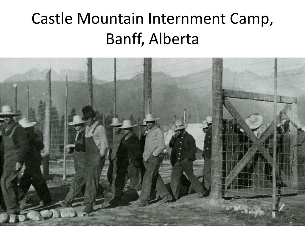 castle mountain internment camp banff alberta l
