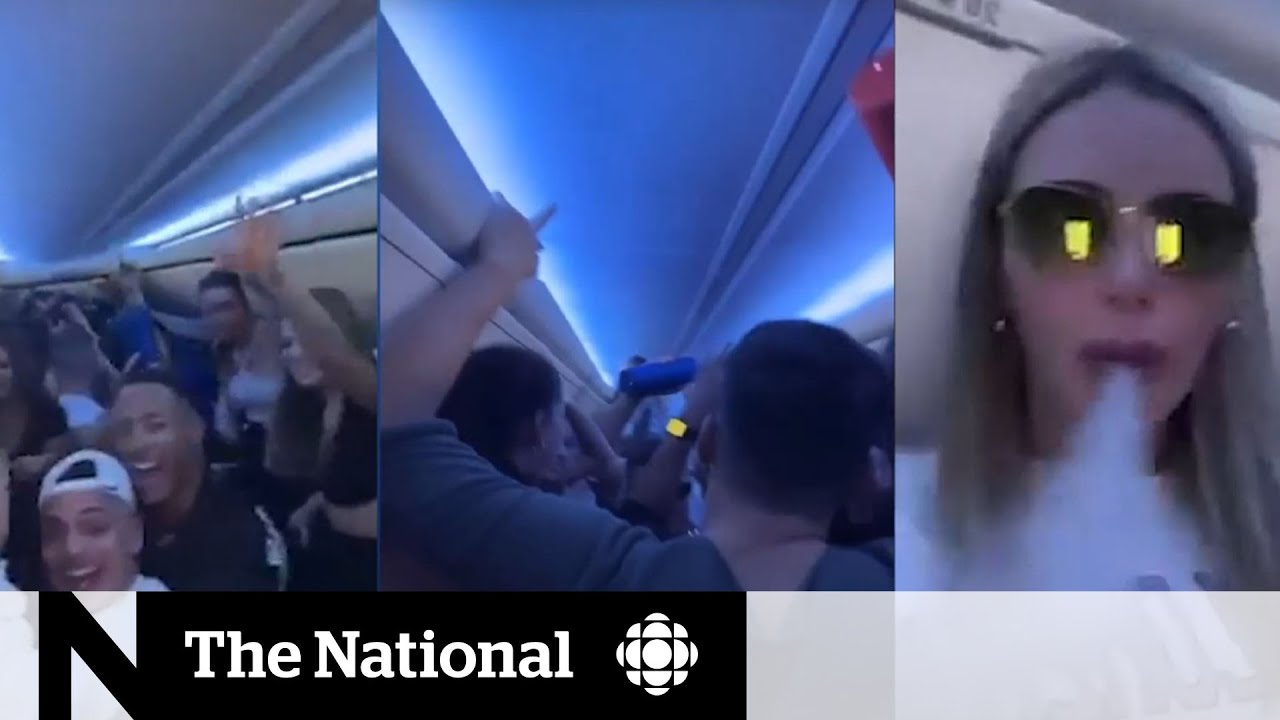 Outrage grows after video of partiers on Sunwing plane